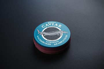 Фото Икра осетра Эксклюзив дойная (Каспийские деликатесы) 125 г