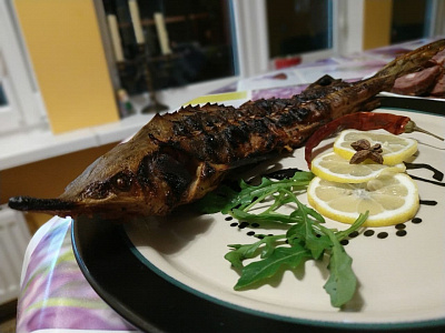 Превью Стерлядь дикая 400-700(свежемороженая)