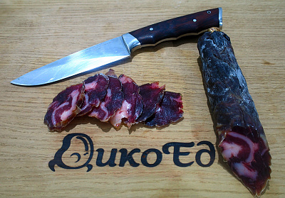 Превью Казы (сыровяленная конская колбаса)