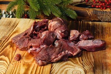 Фото Котлетное мясо лося 1,5 кг