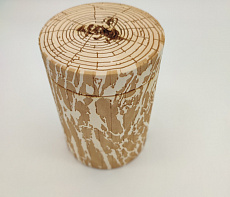 Бочонок для меда (пенечек) 1л