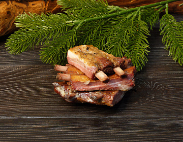 Фото Ребрышки кабана полукопченые